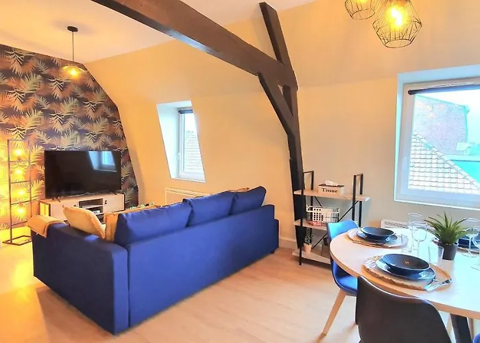 Warmy Hypercenter Free Parking Fibre - Douaisis Invest Apartment
